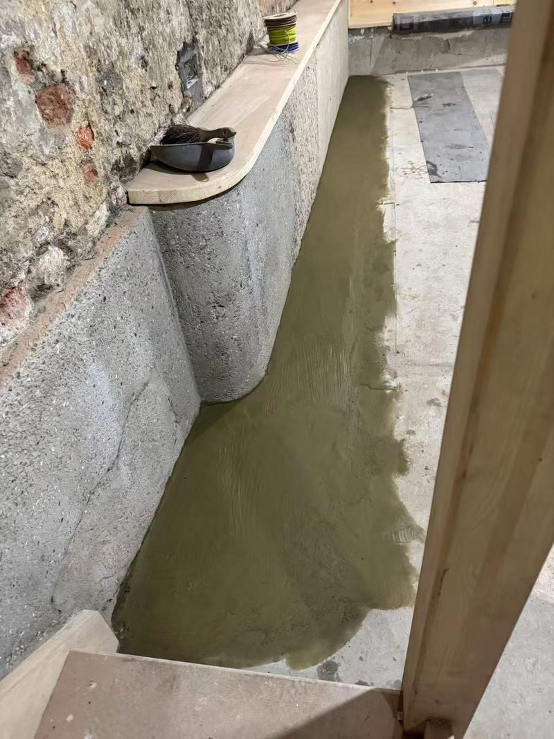 Basement conversion structural work